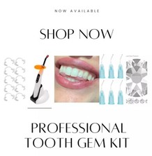 Professional Tooth Gem Kit With Step By Step Application Instructions