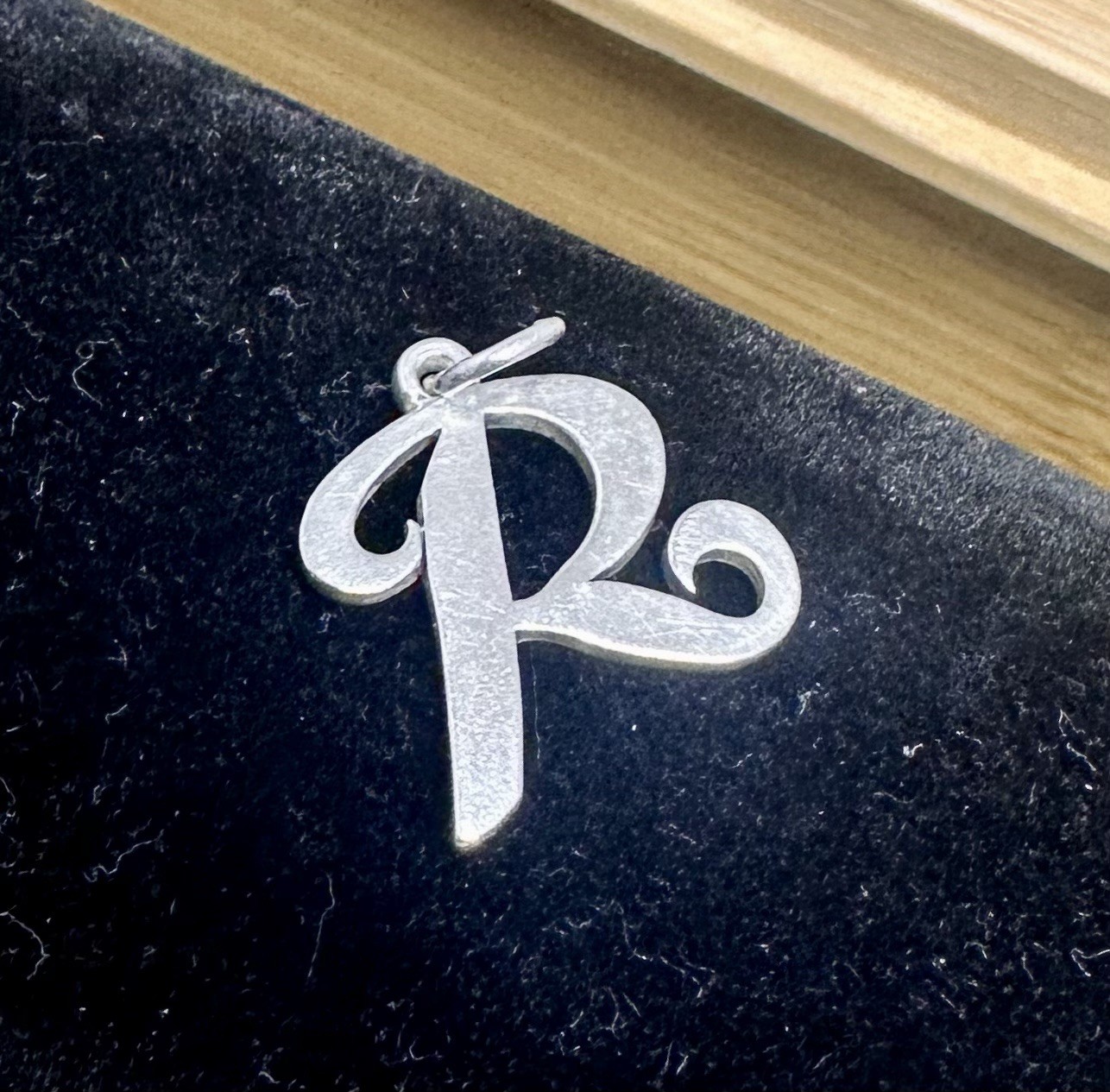 JAMES AVERY Sterling Silver Large Cursive Script … - image 3