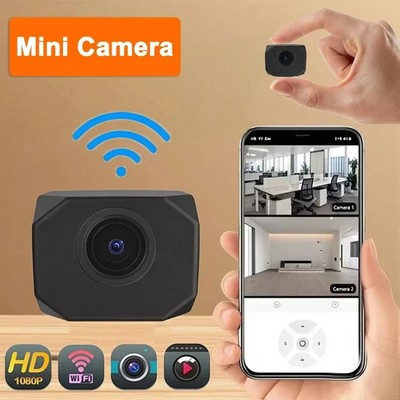 2026Smart Mini WiFi Camera WirelesS 1080PHD4K Night Cam w/Battery Home Security