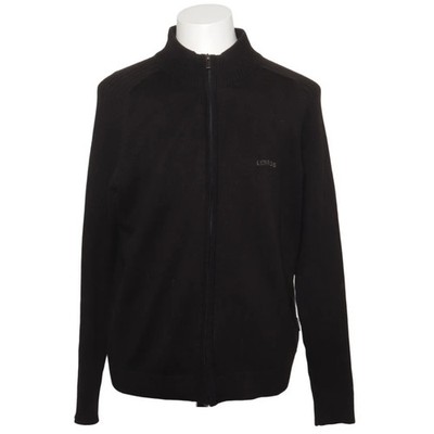 Lerros, Strickjacke, Herren, Größe: L, Schwarz, Acryl/Baumwolle #idZ