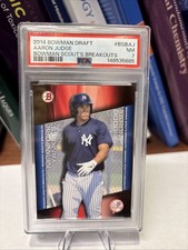 2014 Bowman Draft - Chrome Scout's Breakouts Aaron Judge #BSB-AJ (RC) PSA