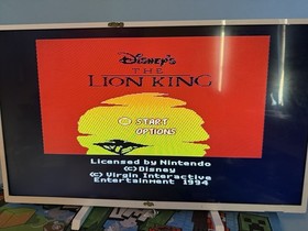 🔥 Nintendo NES the Lion King Video Game Tested And Rare   Working 🔥