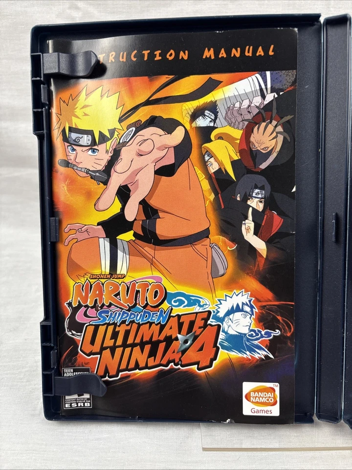 Ultimate Ninja 4: Naruto Shippuden - Sony Playstation 2 PS2 - Completo en caja original Foto 4 de 4