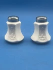 Fenton Glass Salt & Pepper Set Vintage Milk Glass White