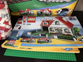 LEGO 4956 Creator House Home City 3 in 1 100% Complete Set with Manuals & Box