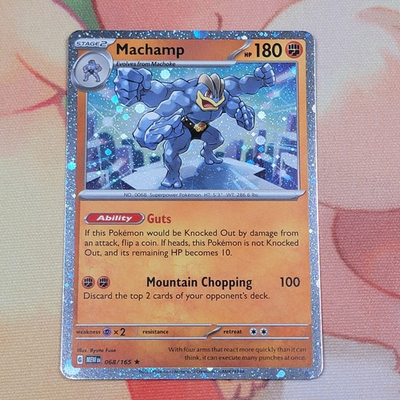 #ad #ad Machamp 068 165 Cosmos Holo 151 Sam#x27;s Club Exclusive Promo Pokémon $3.99