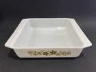Vintage Pyrex #922 Square Baking Dish Spring Blossom Crazy Daisey 8x8x2