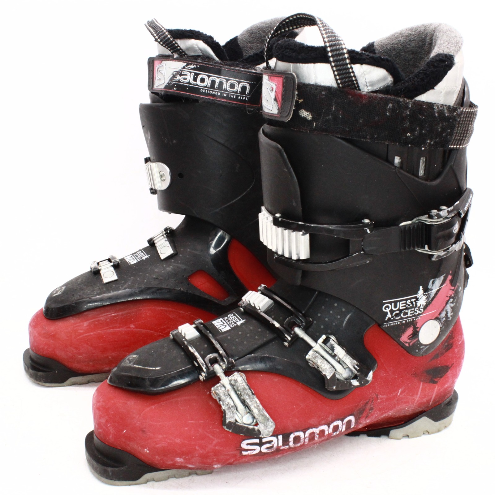 Scarponi da sci Salomon Quest 770 per adulti taglia 13 5 Mondo 31 5 usati