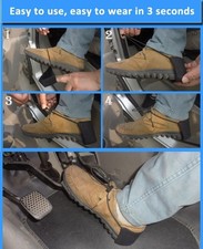 Sturdy Long-Lasting Functional Handy Anti-Slip Car Driving Heel Anti-Wear Gadget