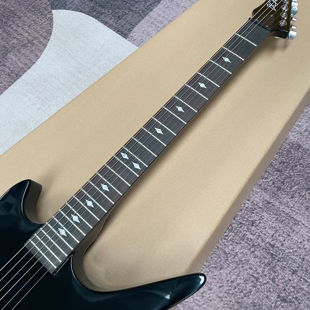 Black Stealth BC RICH Electric Guitar Chuck Schuldiner Tribute Fix