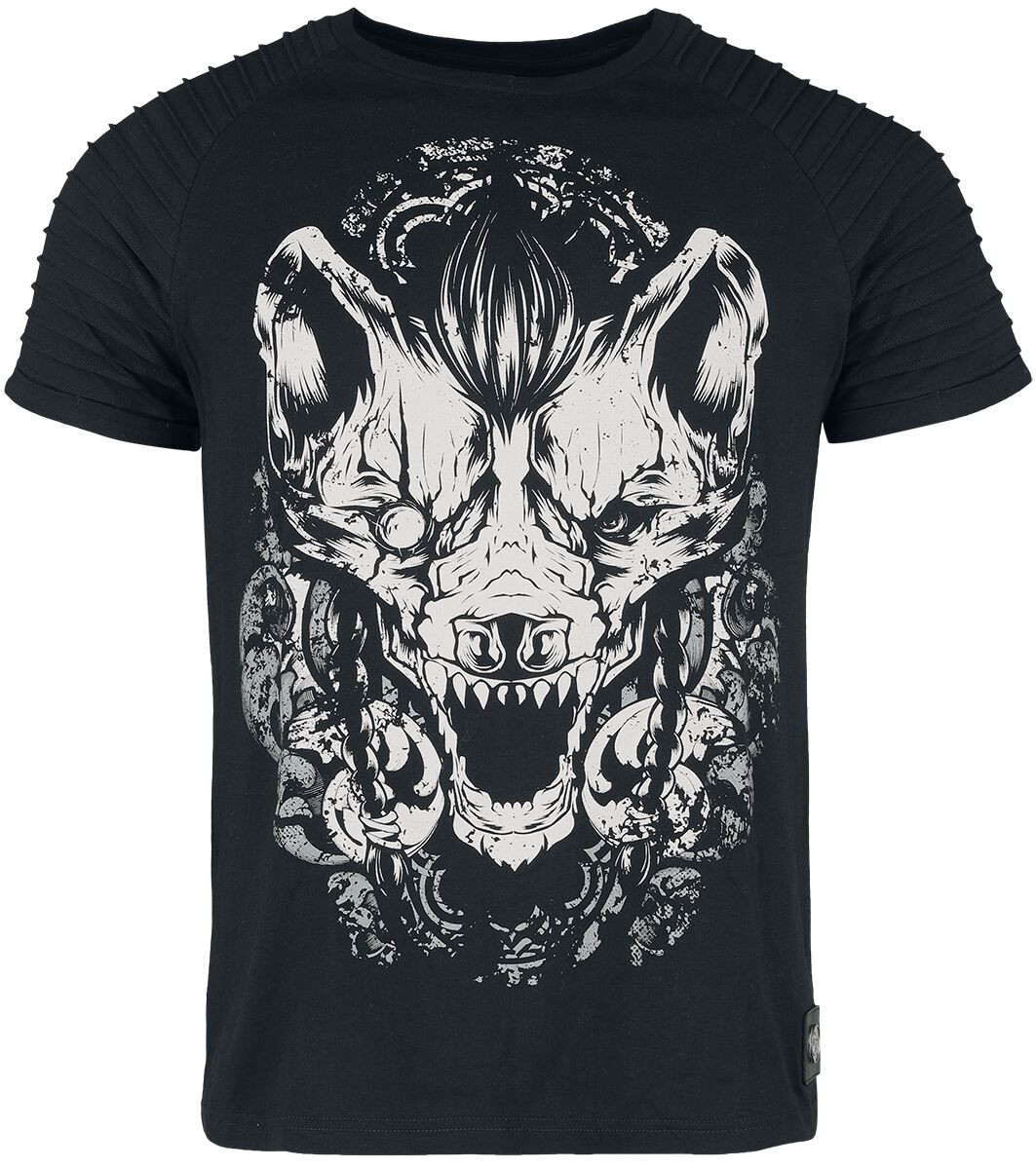 Футболка Herren Gnoll schwarz для фанатов Подземелья и драконы-Товары, Игровые, Настольные