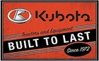 Fashionable Vintage Kubota Bar Pub Store Tin Metal Signs Home Décor 8x12