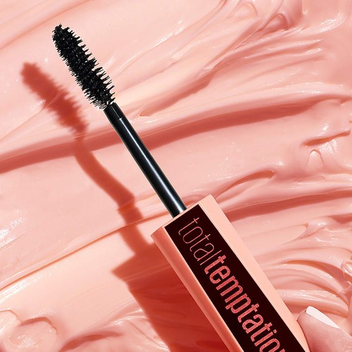 Maybelline Total Temptation Blackest Black Mascara 0.27 Fl Oz Build Volume - 第 5/7 張圖片