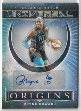 2023 Origins WNBA Universal #UA-RHW Rhyne Howard Auto Atlanta Dream Kentucky
