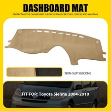 Fits 2004-09 2010 Toyota Sienna Inside Parts Dash Cover Mat Dashboard Pad 07 08 Fits 2004-09 2010 Toyota Sienna Inside Parts Dash Cover Mat Dashboard Pad 07 08