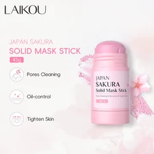 Sakura Mud Mask Stick 45g Deep Cleansing Pore Care Blackhead Control