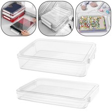 Document Organizer Storage Box Case Exquisite Paper Container With Lid