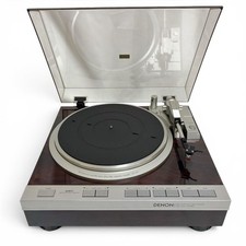 Denon DP-47F Full Auto Direct Drive Turntable DL-80MC Stylus Quartz Fully Works