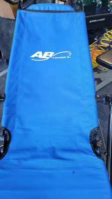 AB Lounge AB Lounge 2 Blue Padded Crunch Machine Abdominal Exerciser