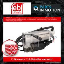 Air Suspension Compressor fits AUDI S6 4F2, 4F5 5.2 06 to 11 4F0616005E Febi New