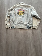 Hard Rock Cafe Jean Jacket Washington DC Denim Size Small