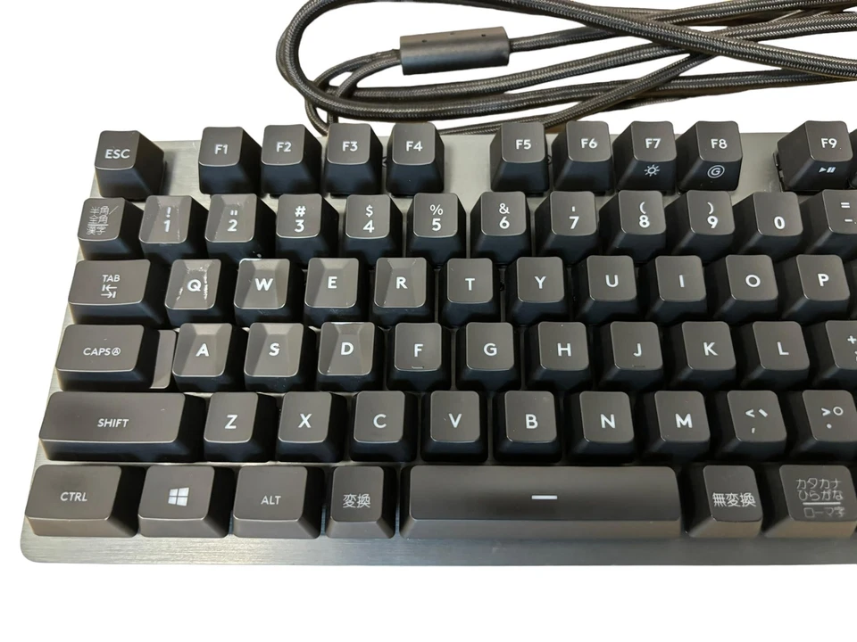 G413CB Carbon Carbon and Silver Wired Keyboard with 108 Japanese Keys 225 - Image 4 of 4