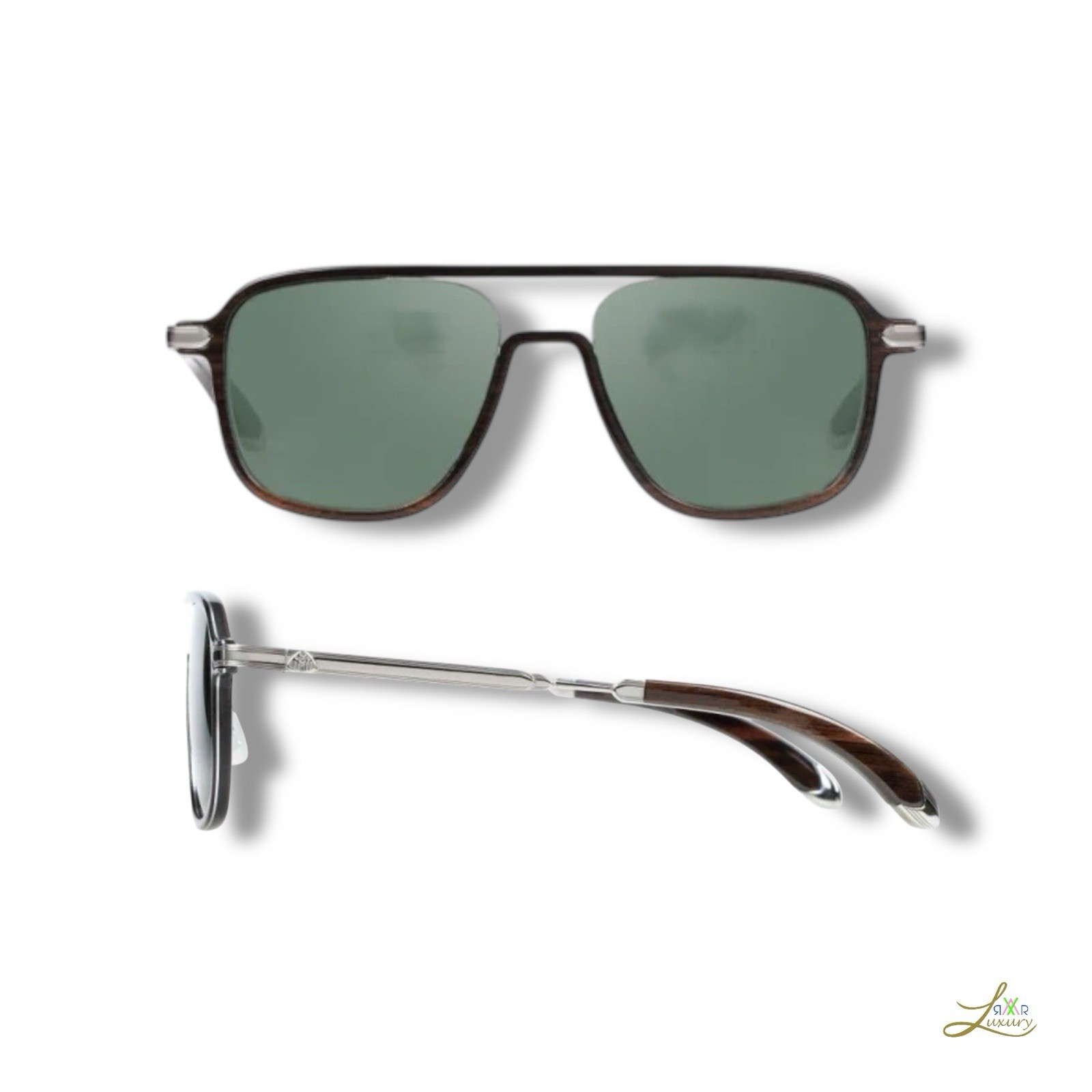 Maybach The Architect II Navigator Sunglasses Irish Green Made in Germany