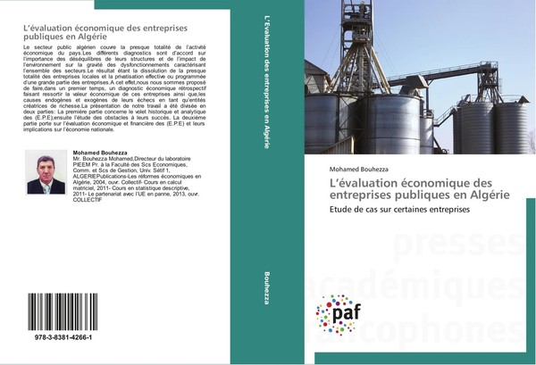 Mohamed Bouhezza | L'éValuation éConomique Des Entreprises Publiques En AlgéRie-image