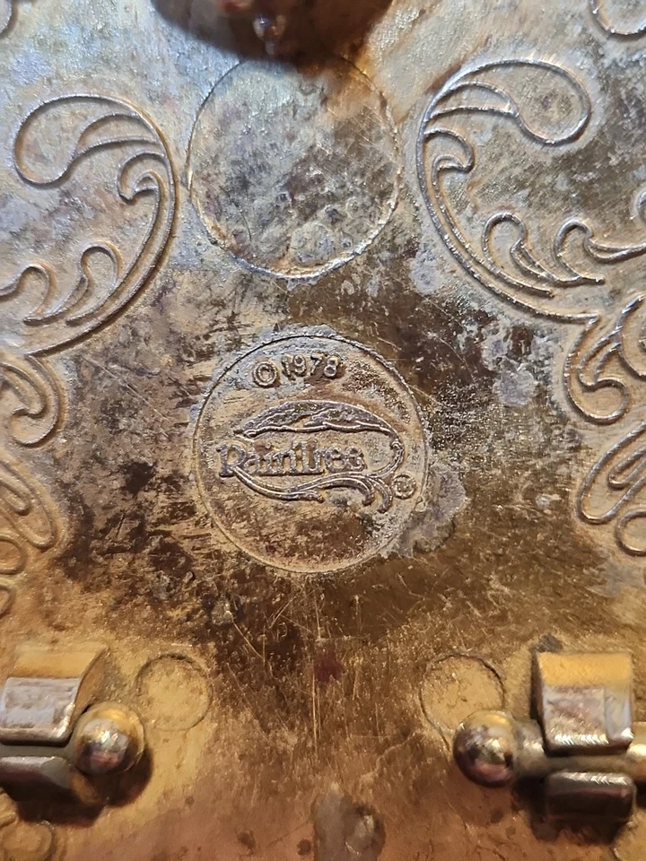 Винтажная пряжка для ремня 1978 Raintree Jewel - Изображение 3 из 4