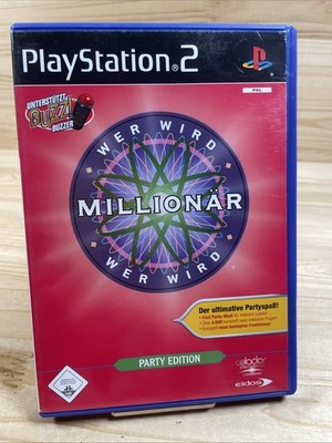 Sony PS2 Spiel   Wer Wird Millionär? Party Edition   Playstation #B5 #2