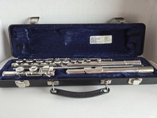 ARMSTRONG 104 Flute with Hard Case Musical Instruments Needs Work Sold As Is