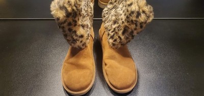 Koolaburra Dezi Short Cheetah Size 8