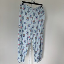 Disney Stitch Women  s 3X Sleep Lounge Pajamas Pockets Super Soft