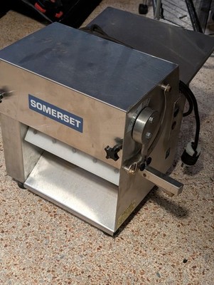 Somerset Bakery Pizza Dough Sheeter CDR-100P 10 Inch