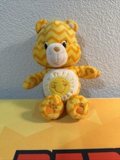 Care Bears Funshine Bear Chevron Striped Plush Stuffed Animal Just Play 2015 8  