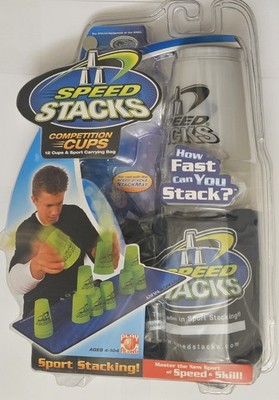Speed Stacks Competition 12 Cups With Sporting Bag White 