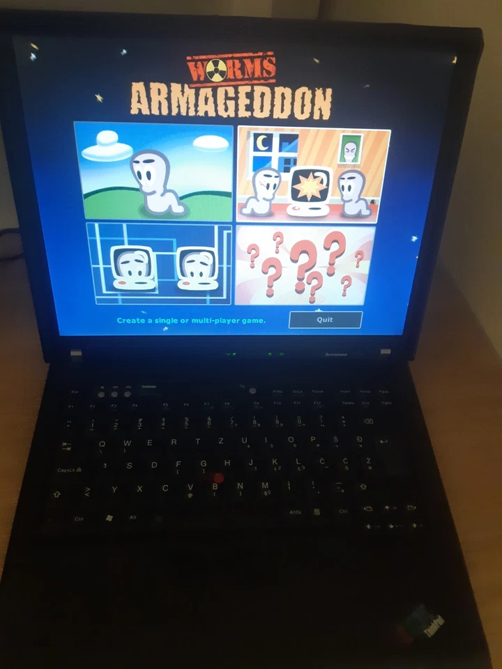 IBM ThinkPad R60 15" Windows 7 Ultimate Core 2 Duo T5500 - Image 4 of 4