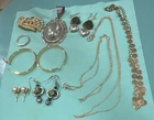 Lot Of 10 Vintage Costume  Jewelry