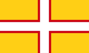 Dorset Flag Self Adhesive Vinyl Sticker