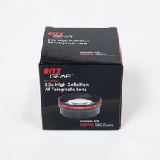 Ritz Gear 2.2x High Definition 58mm AF Telephoto Lens Digital Video Cameras New