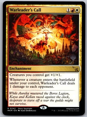 Warleader's Call 242 Promo Pack: Murders at Karlov Manor Magic: The Gathering NM