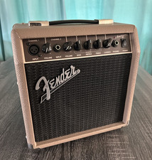 Fender Acoustasonic 15 Guitar Amplifier 11.5 x 11 x 7 Inch 120 Volt 35 W
