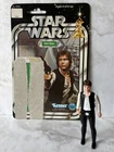 1977 Kenner Star Wars Han Solo Loose HK Small Head No Blaster 20-Back Card