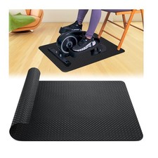 Non-Slip Double-Sided Workout Mat for Elliptical Exercise Machines - 23.6"L