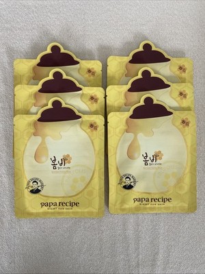 6 Papa Recipe Bombee Honey Mask Pack Sheet Mask