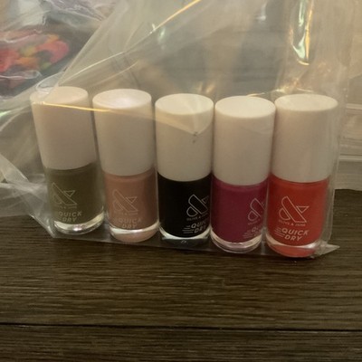 Olive & June Quick Dry 5 Pack - Sagey, Nuance, Enchanted, Wildest, Picante