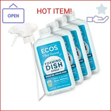 ECOS Foaming Dish Soap, Powerful Spray-On Formula, Saves Water, Wipe  Rinse Dis