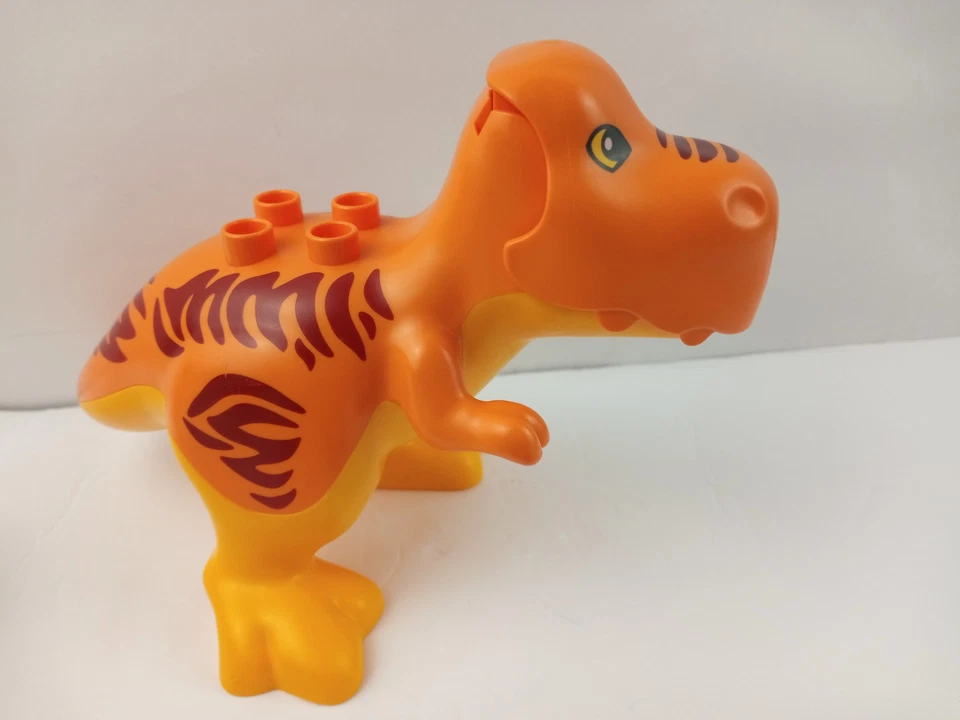 Lego Duplo Animal, Dinosaur Lot Of 9. Elephant,2 Horses, Cow, 2 Cats, Bear& Pig - Image 3 of 4