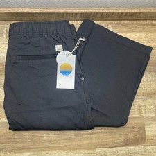 Vuori Womens Ripstop Wideleg Charcoal Grey Performance Pants VW416 Medium NWT
