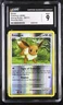 CGC 9 MINT Eevee 2009 Rising Rivals 59/111 Reverse Holo Pokemon Card